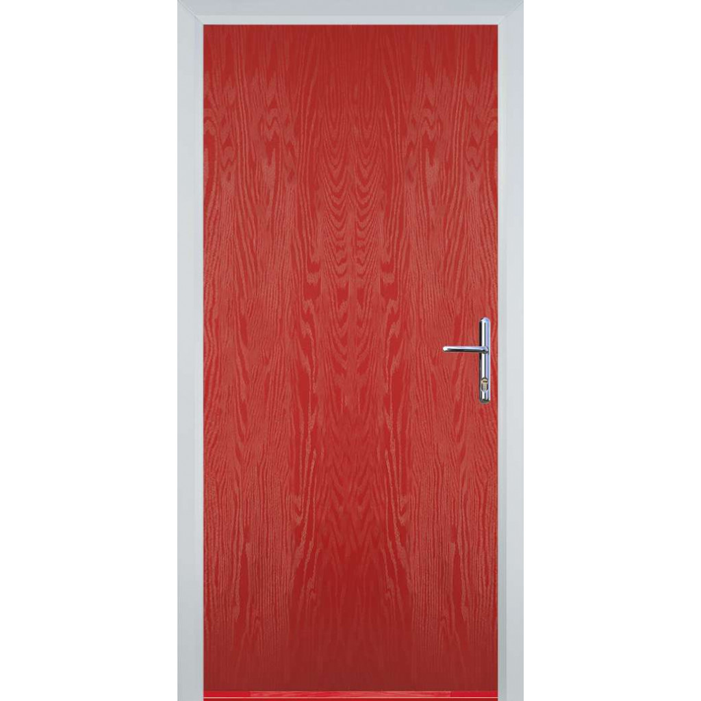 Door Stop Cottage - Flush Grained (R) Composite Flush Door In Red Image