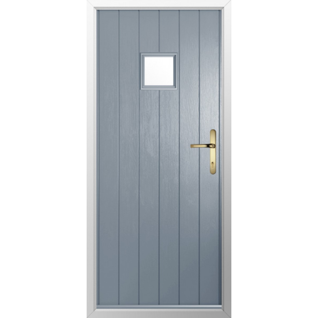 Solidor Flint Square Composite Traditional Door In French Grey Image