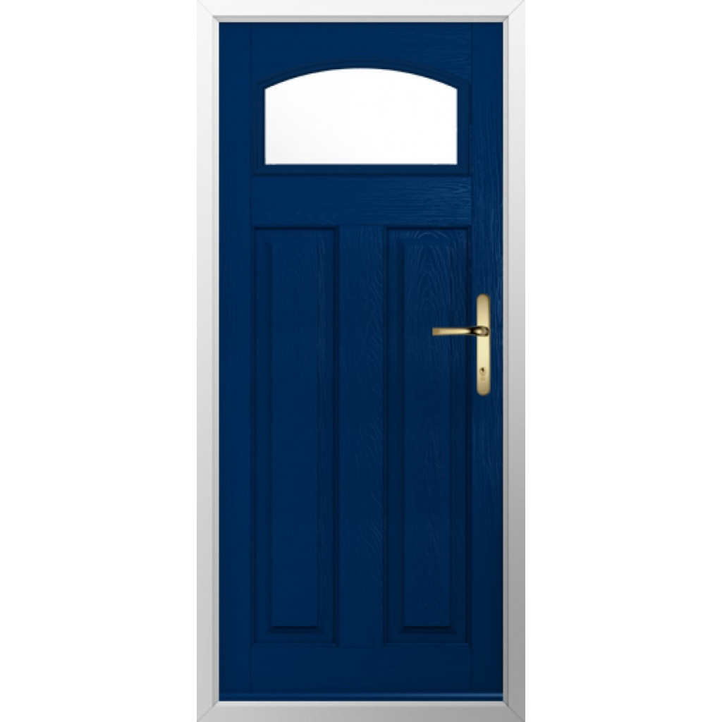 Solidor London Composite Traditional Door In Blue Image