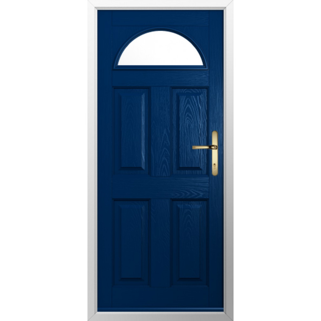 Solidor Conway 1 Composite Traditional Door In Blue Image
