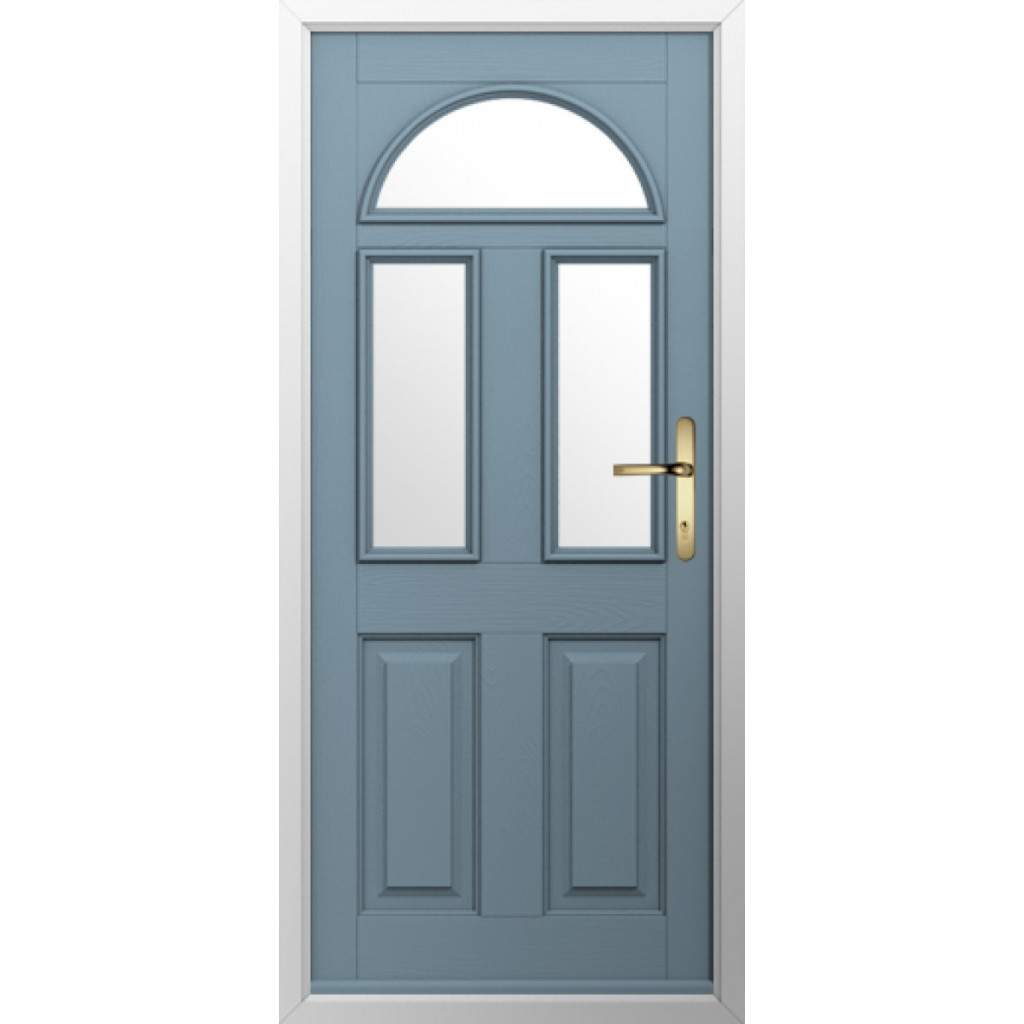 Solidor Conway 3 Composite Traditional Door In Twilight Grey Image