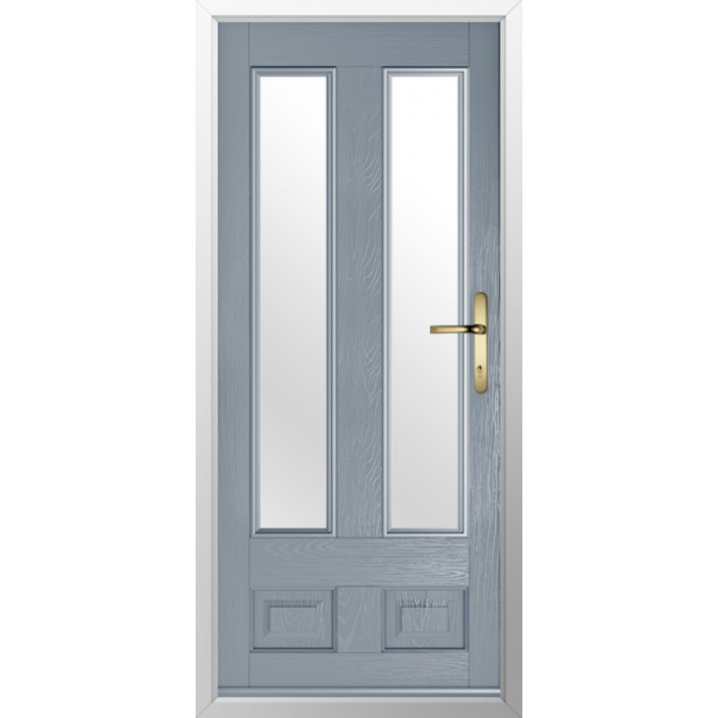 Solidor Edinburgh 2 Composite Traditional Door In French Grey Image
