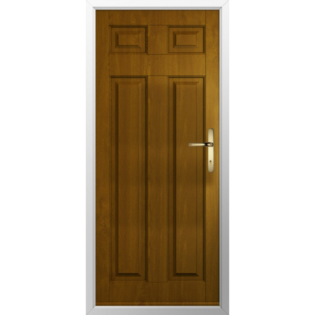 Solidor Berkley Solid Composite Traditional Door In Oak Image