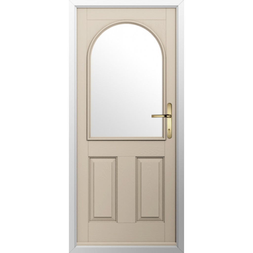 Solidor Stafford 1 Composite Traditional Door In Cream Image