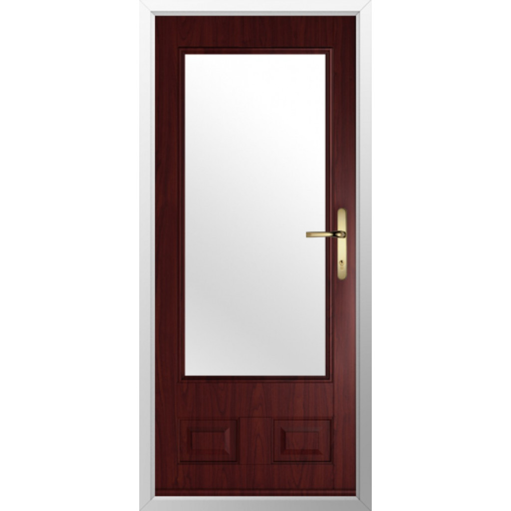 Solidor Alnwick Composite Traditional Door In Rosewood Image