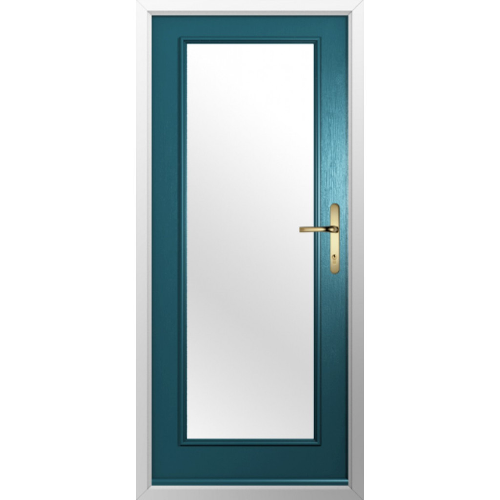 Solidor Windsor Composite Traditional Door In Peacock Blue Image