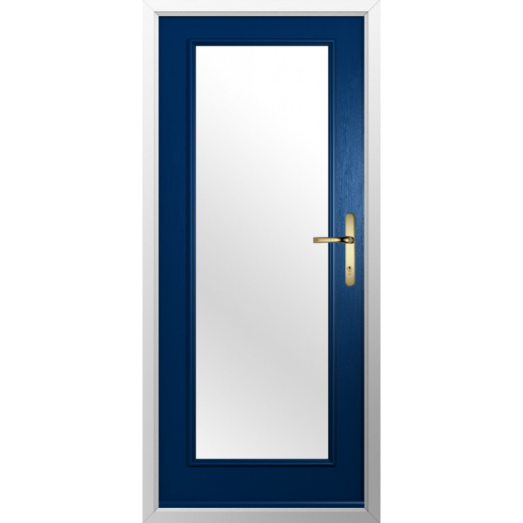 Solidor Windsor Composite Traditional Door In Blue Image