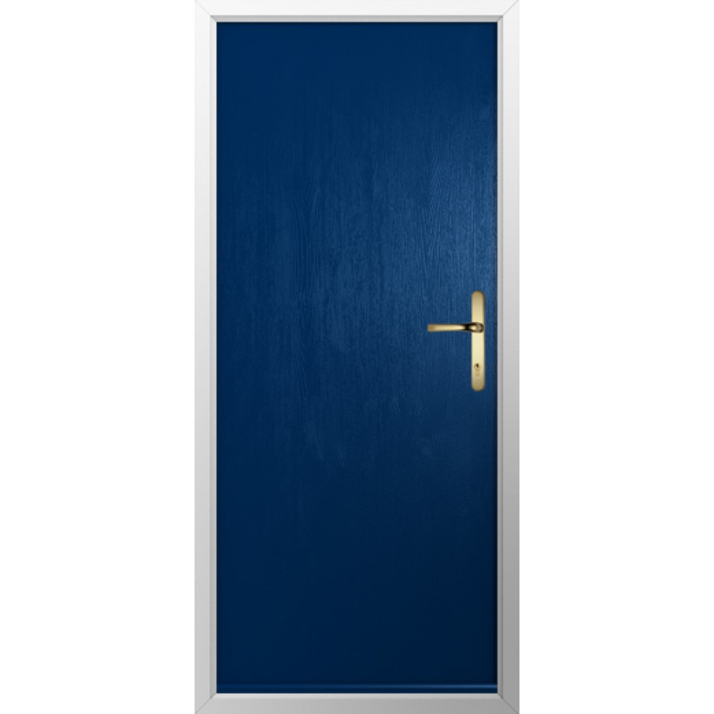 Solidor Thornbury Solid Composite Traditional Door In Blue Image