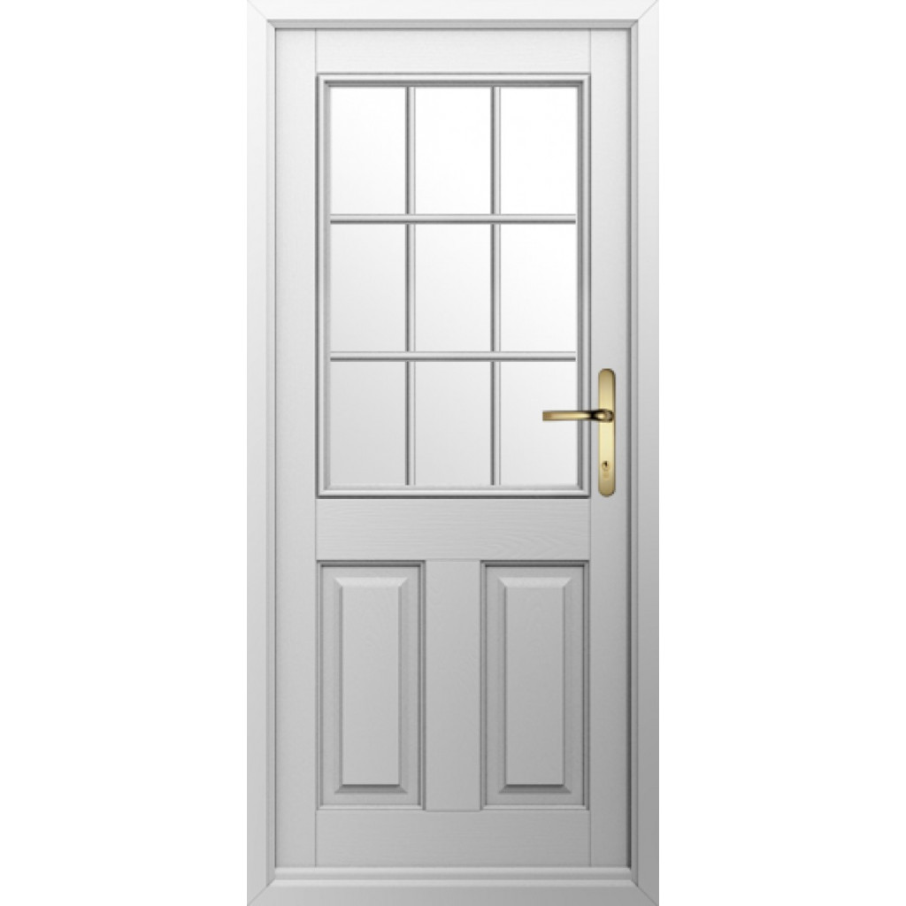 Solidor Beeston GB Composite Traditional Door In White Image