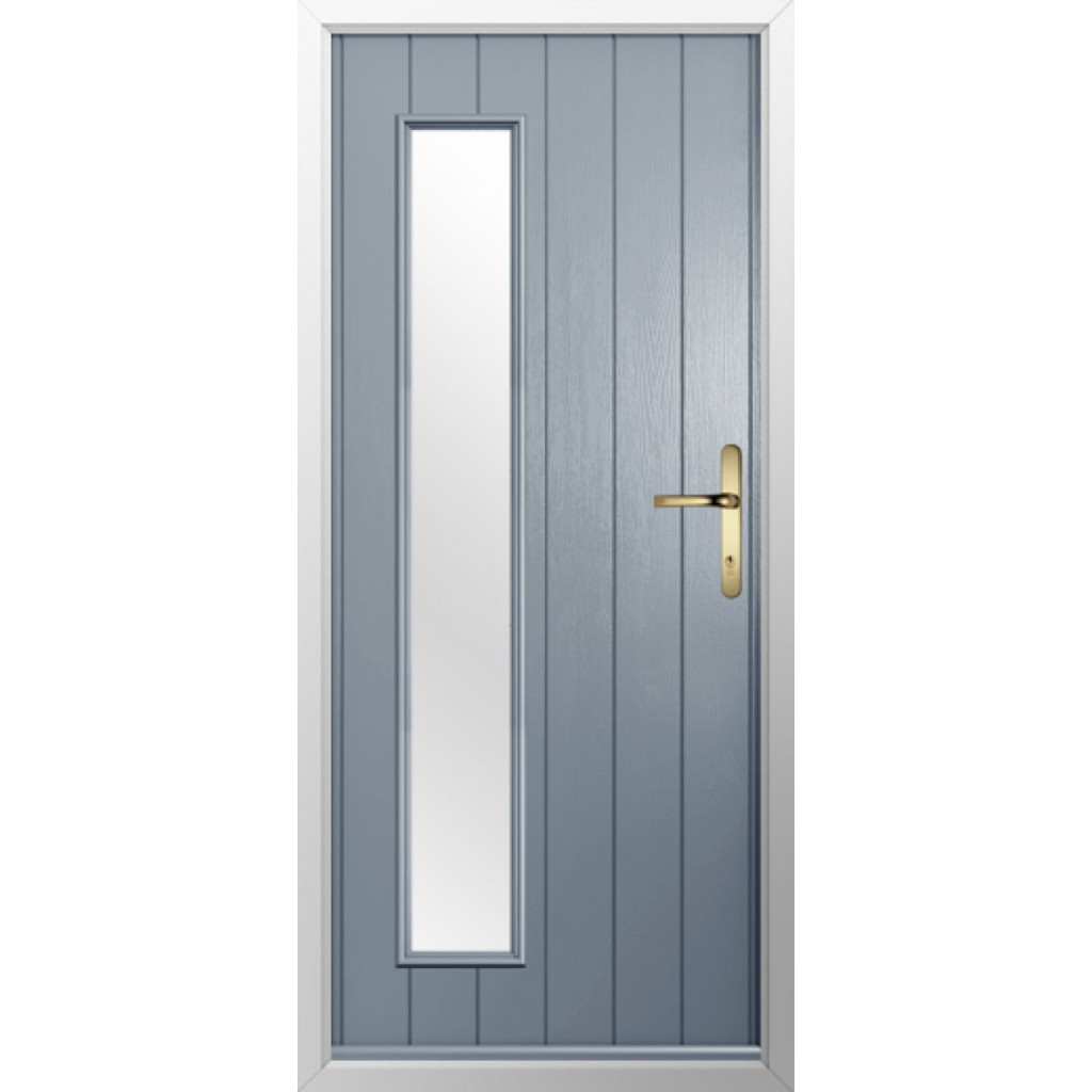 Solidor Brescia Composite Contemporary Door In French Grey Image