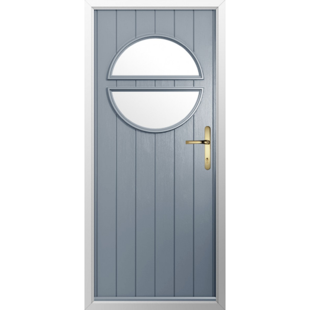 Solidor Pisa Composite Contemporary Door In French Grey Image