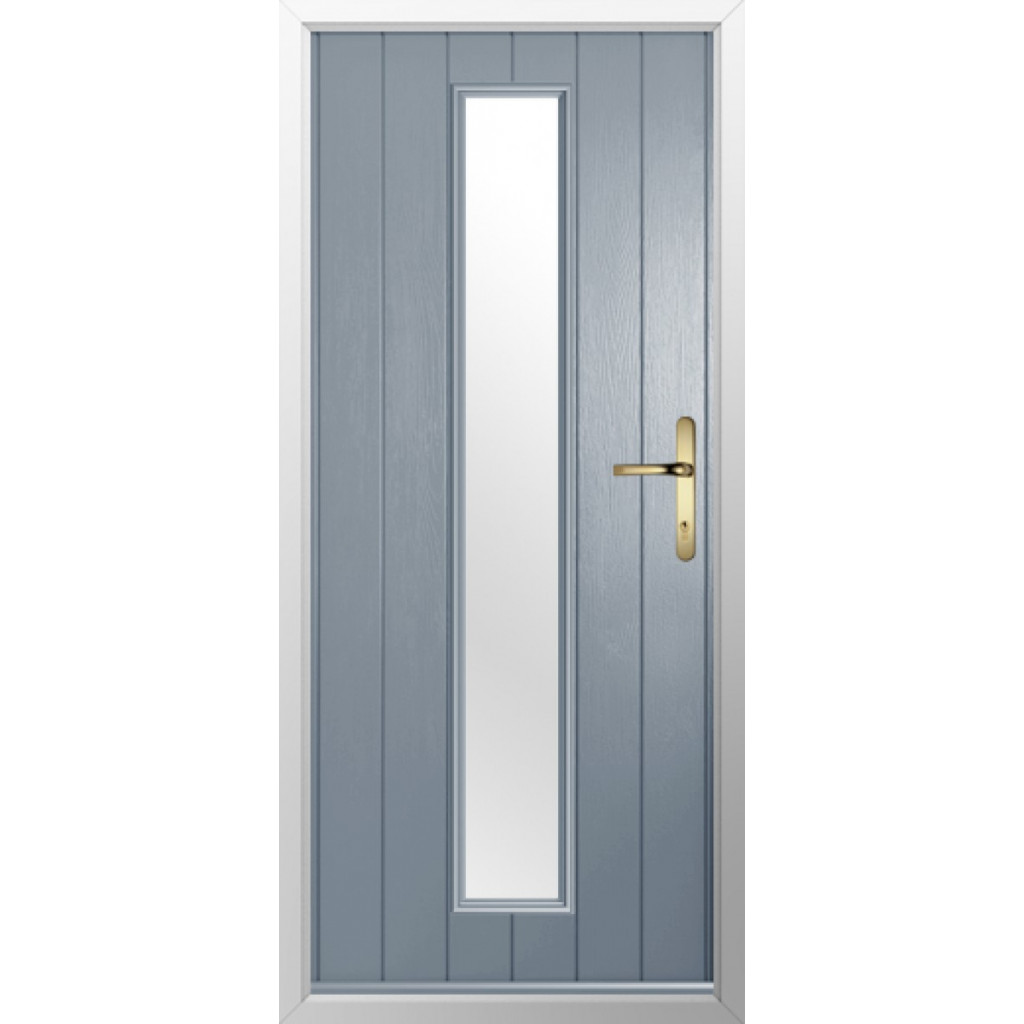Solidor Amalfi Composite Contemporary Door In French Grey Image