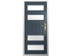 Solidor Sorrento Composite Contemporary Door