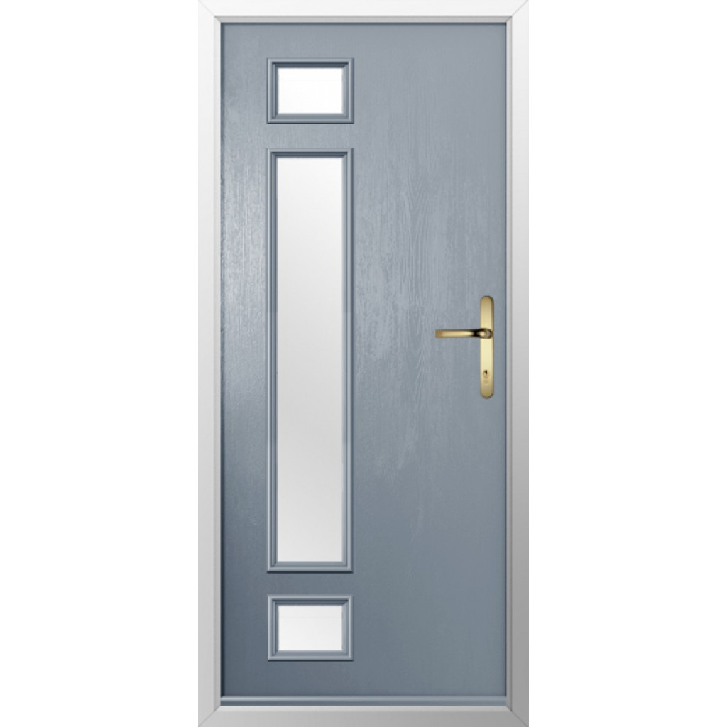 Solidor Rimini Composite Contemporary Door In French Grey Image