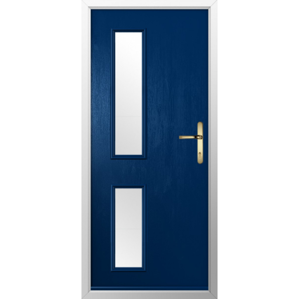 Solidor Garda Composite Contemporary Door In Blue Image