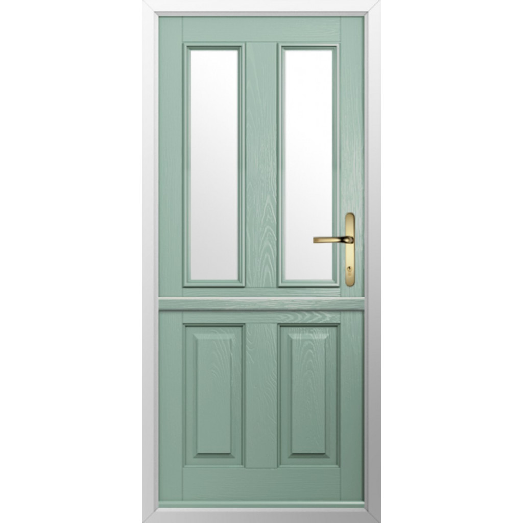 Solidor Ludlow 2 Composite Stable Door In Chartwell Green Image