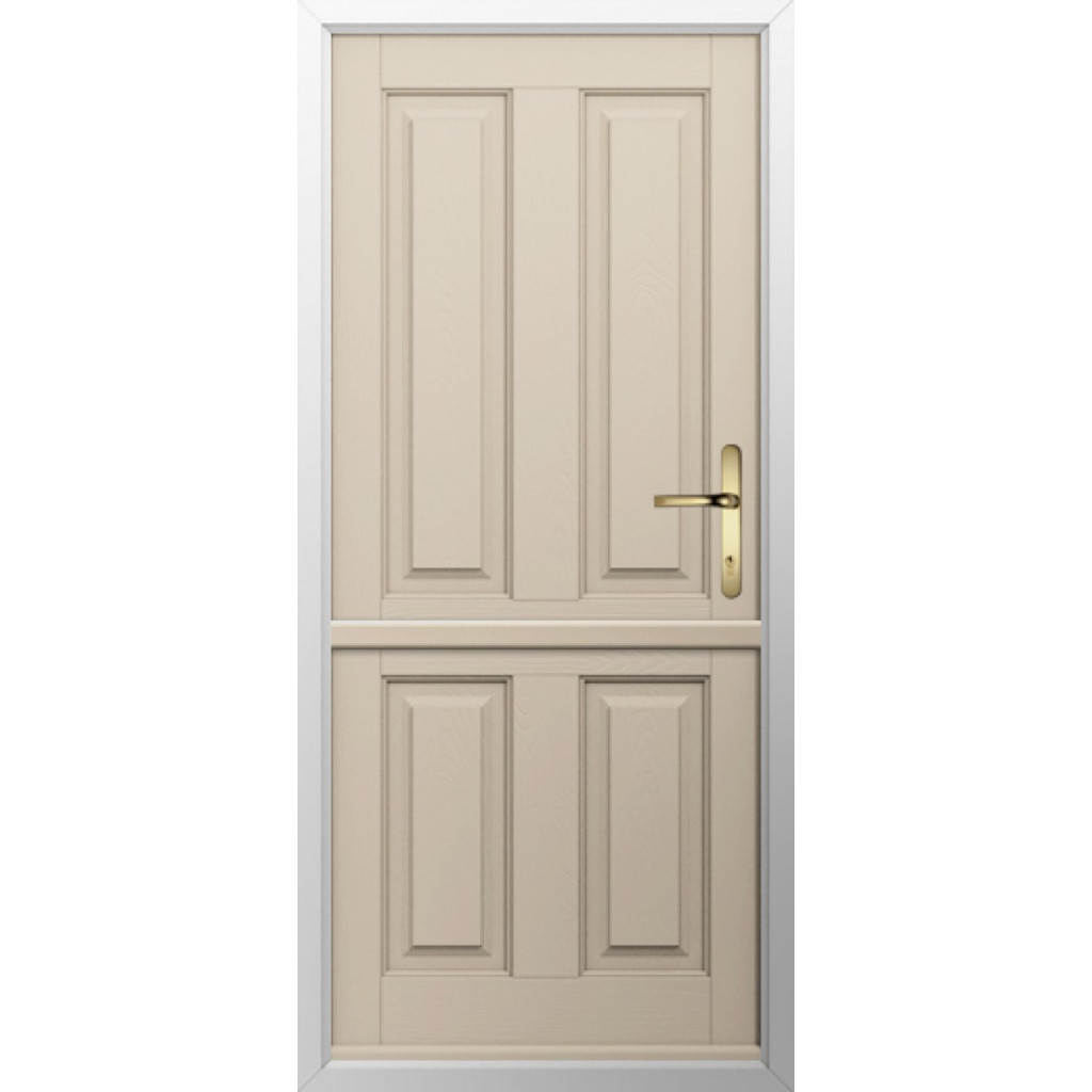 Solidor Ludlow Solid Composite Stable Door In Cream Image