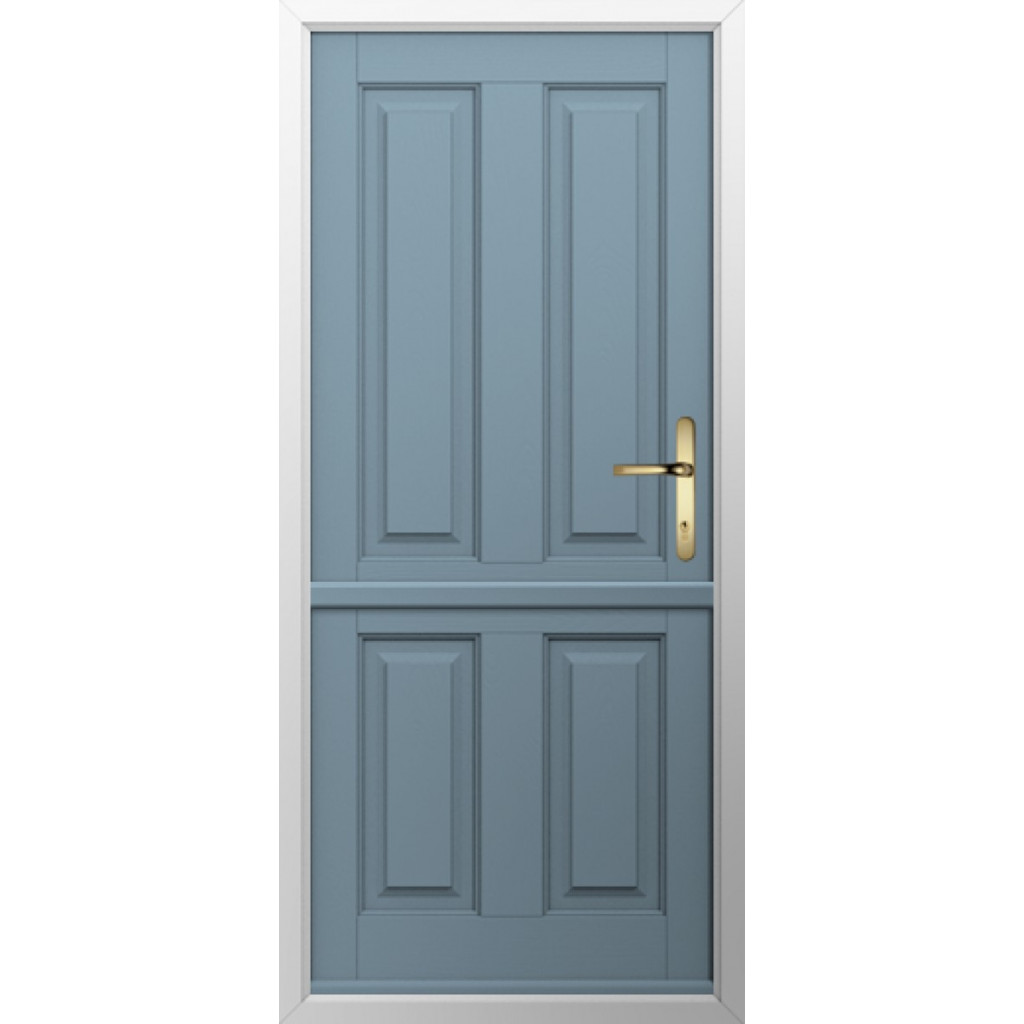 Solidor Ludlow Solid Composite Stable Door In Twilight Grey Image