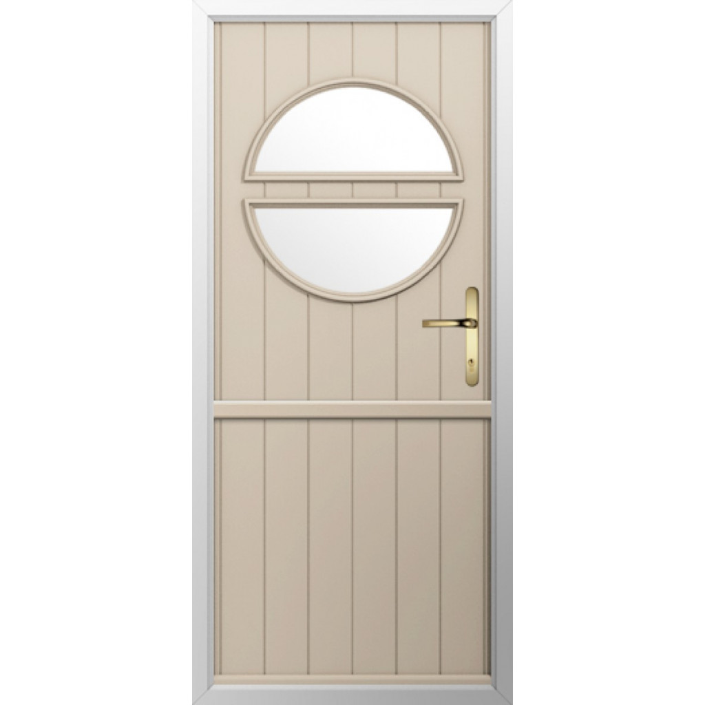 Solidor Pisa Composite Stable Door In Cream Image