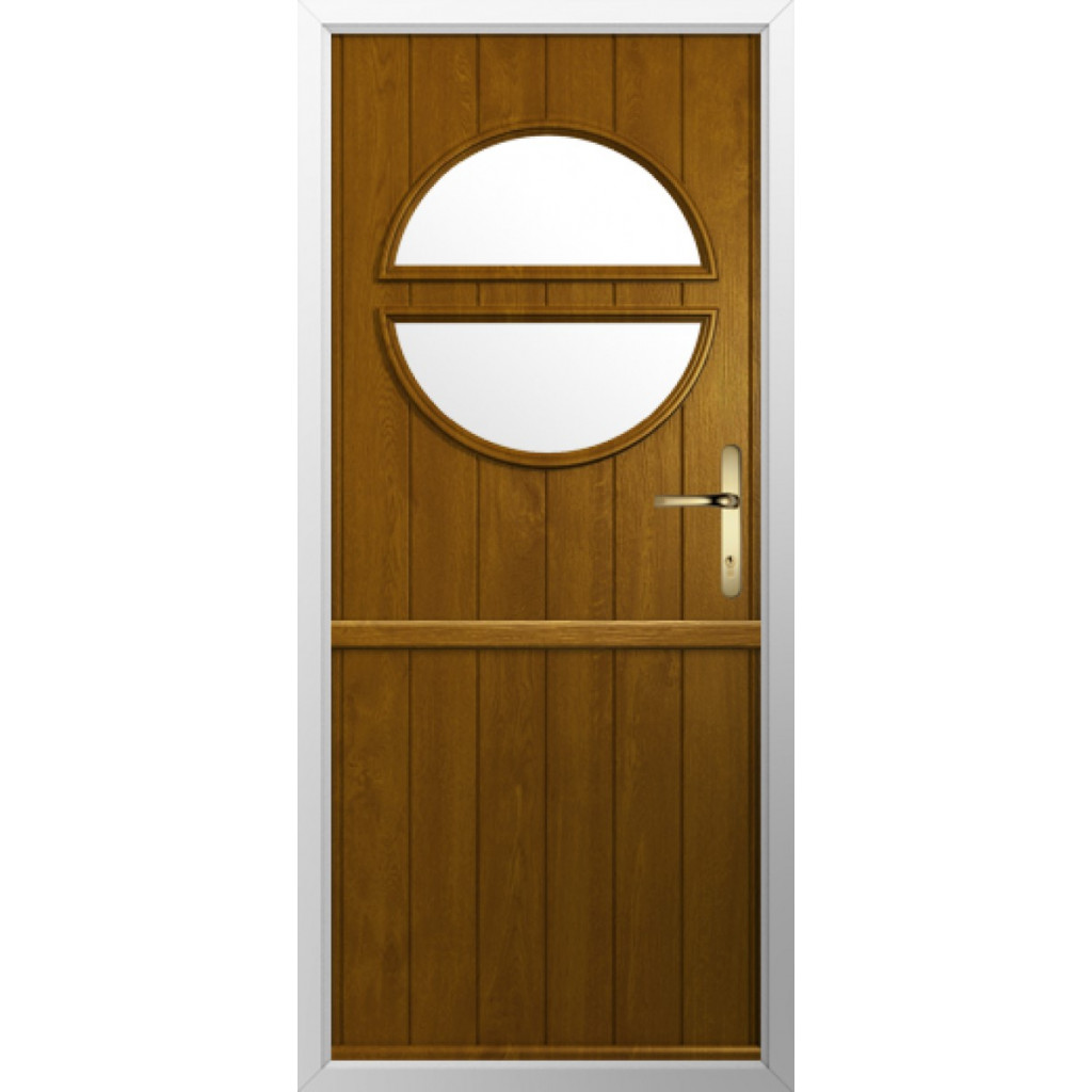 Solidor Pisa Composite Stable Door In Oak Image