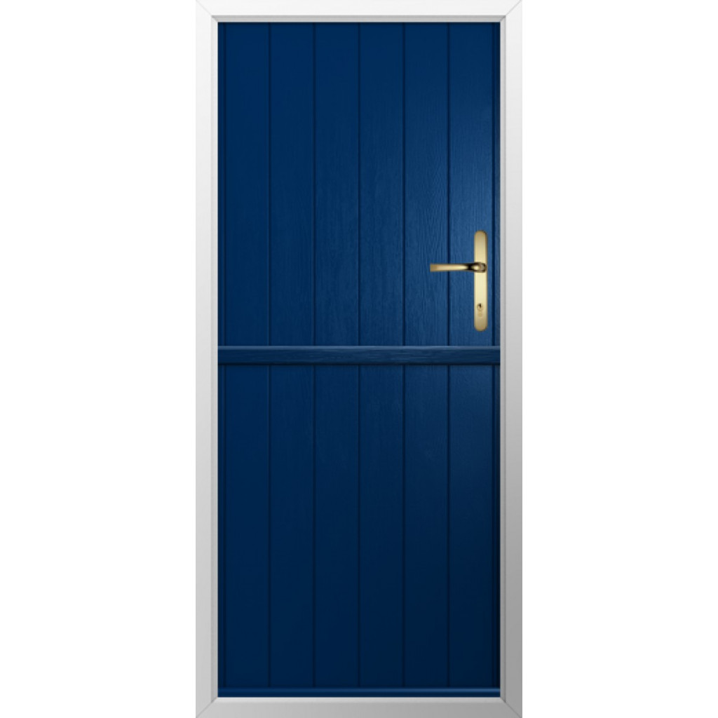 Solidor Flint Solid Composite Stable Door In Blue Image