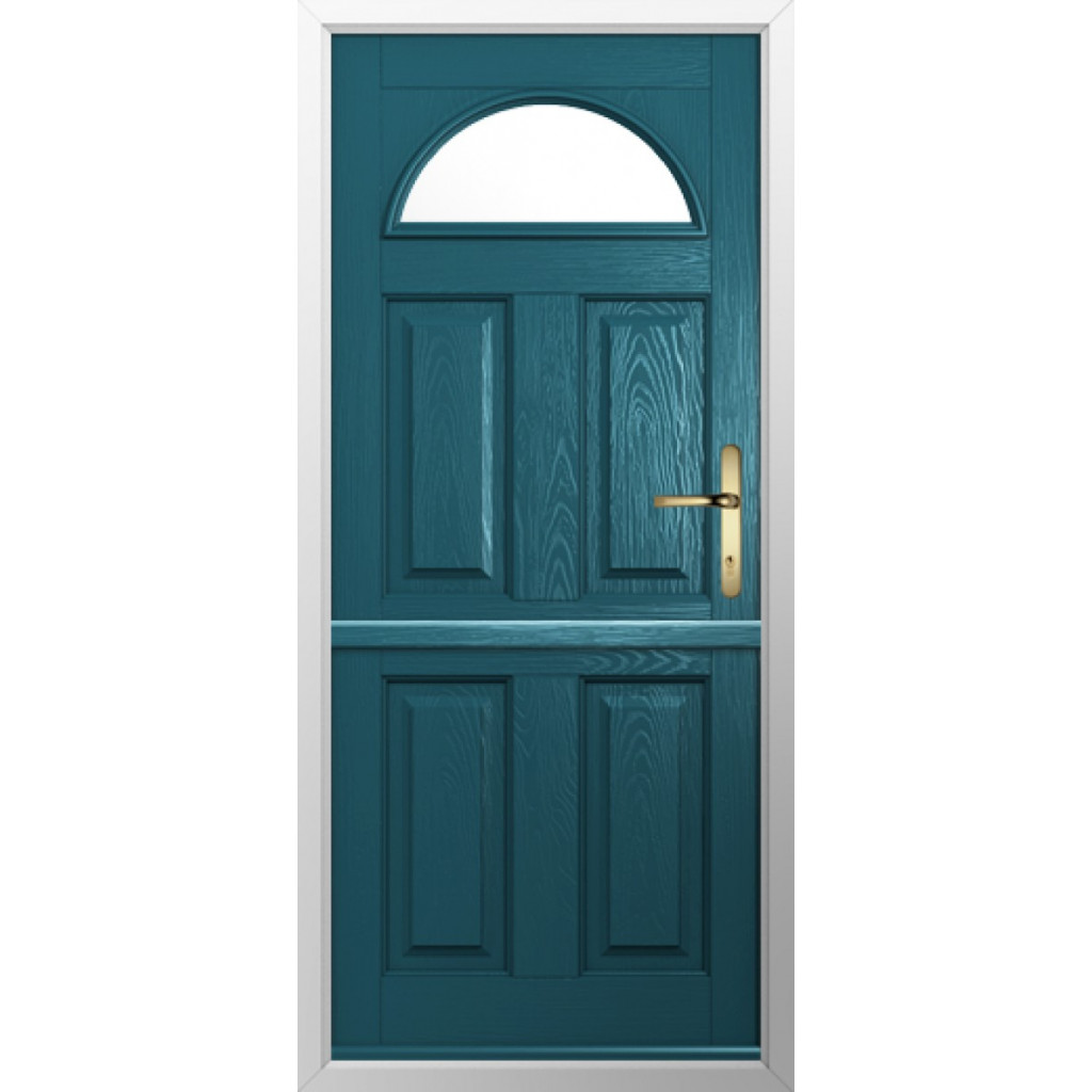 Solidor Conway 1 Composite Stable Door In Peacock Blue Image