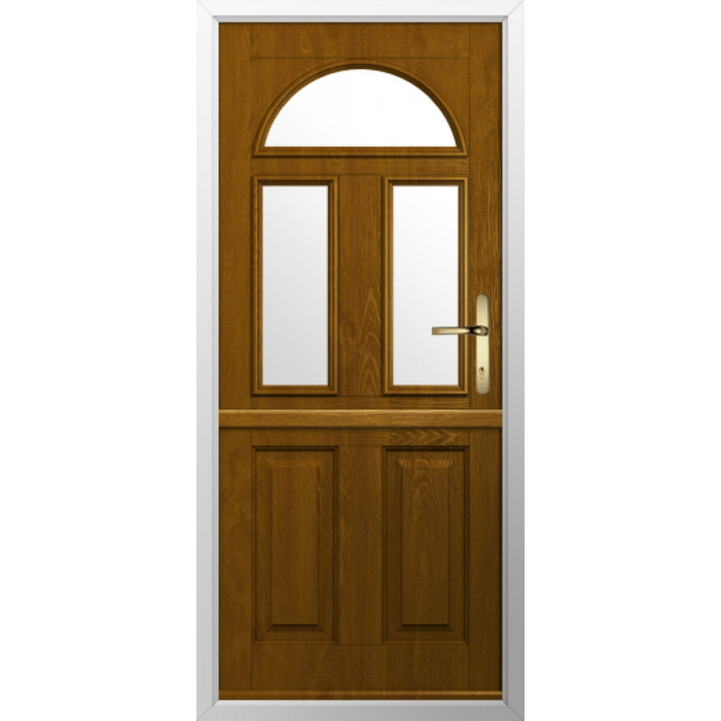 Solidor Conway 3 Composite Stable Door In Oak Image
