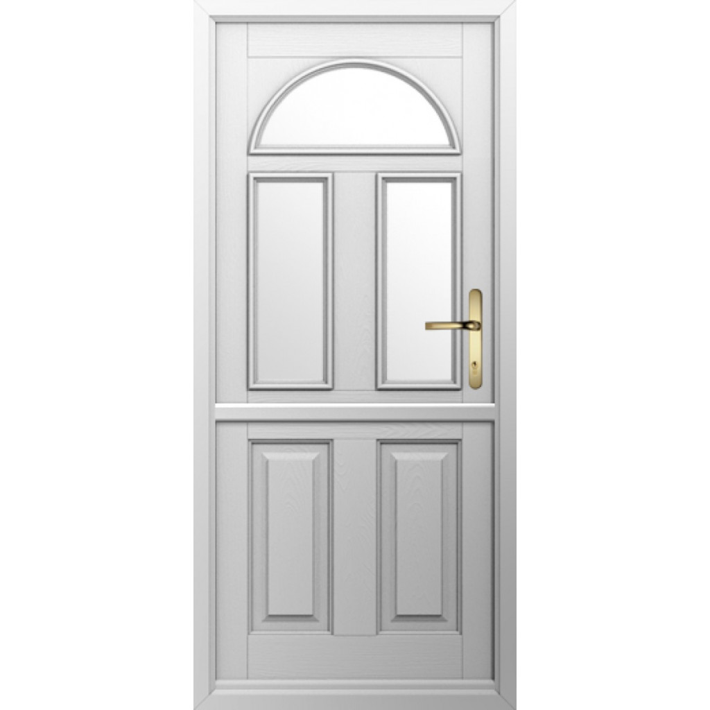 Solidor Conway 3 Composite Stable Door In Foiled White Image