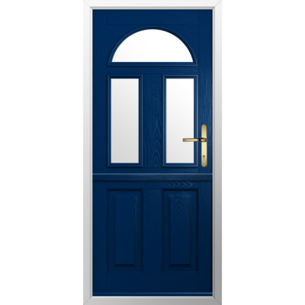 Solidor Conway 3 Composite Stable Door In Blue Image