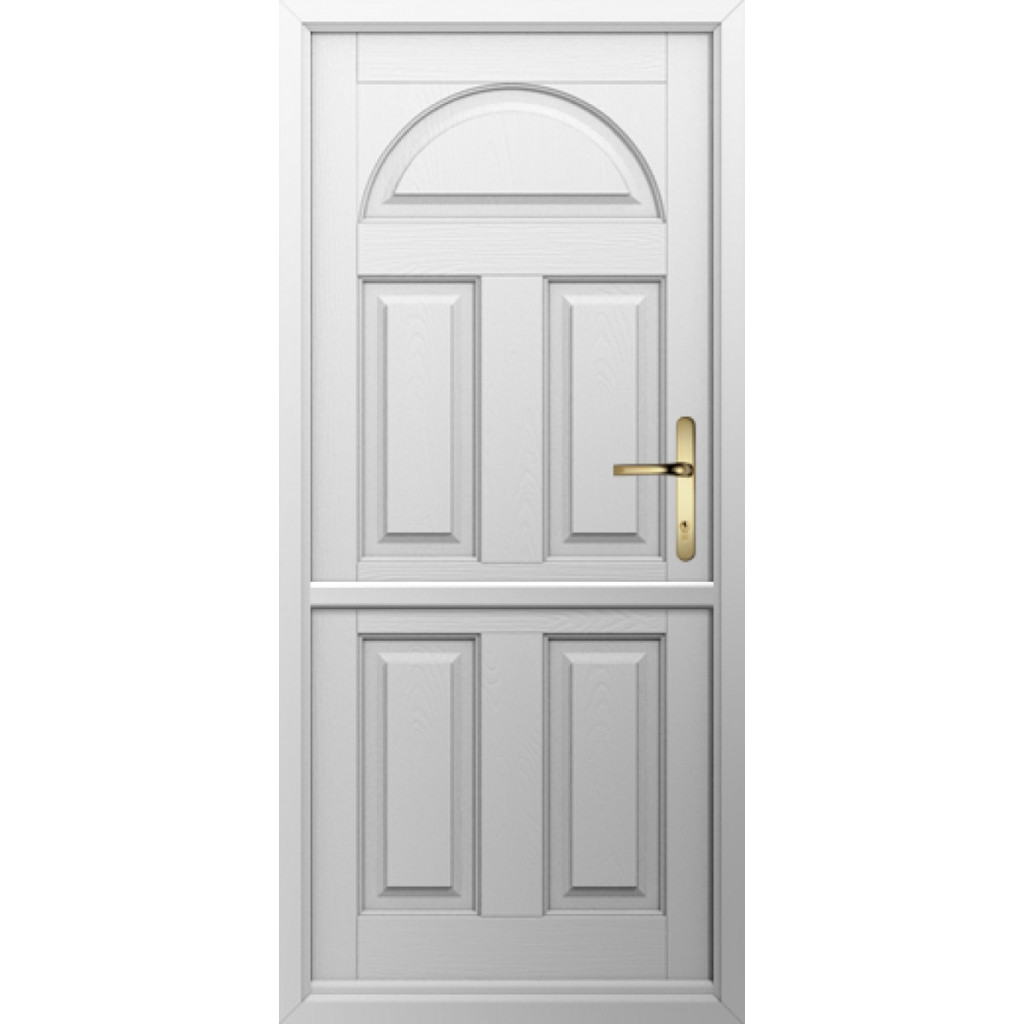 Solidor Conway Solid Composite Stable Door In Foiled White Image