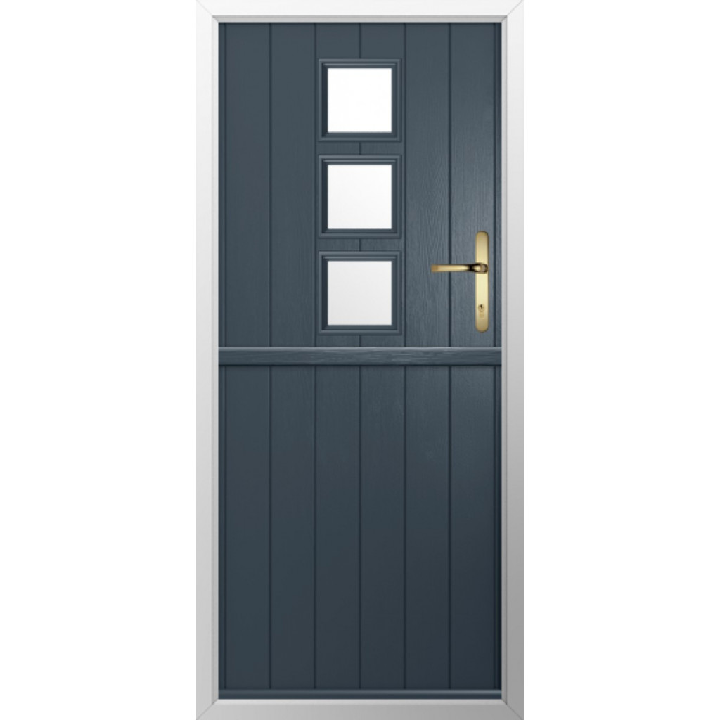 Solidor Naples Composite Stable Door In Anthracite Grey Image