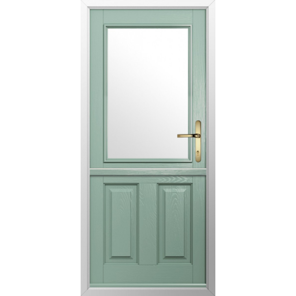 Solidor Beeston 1 Composite Stable Door In Chartwell Green Image