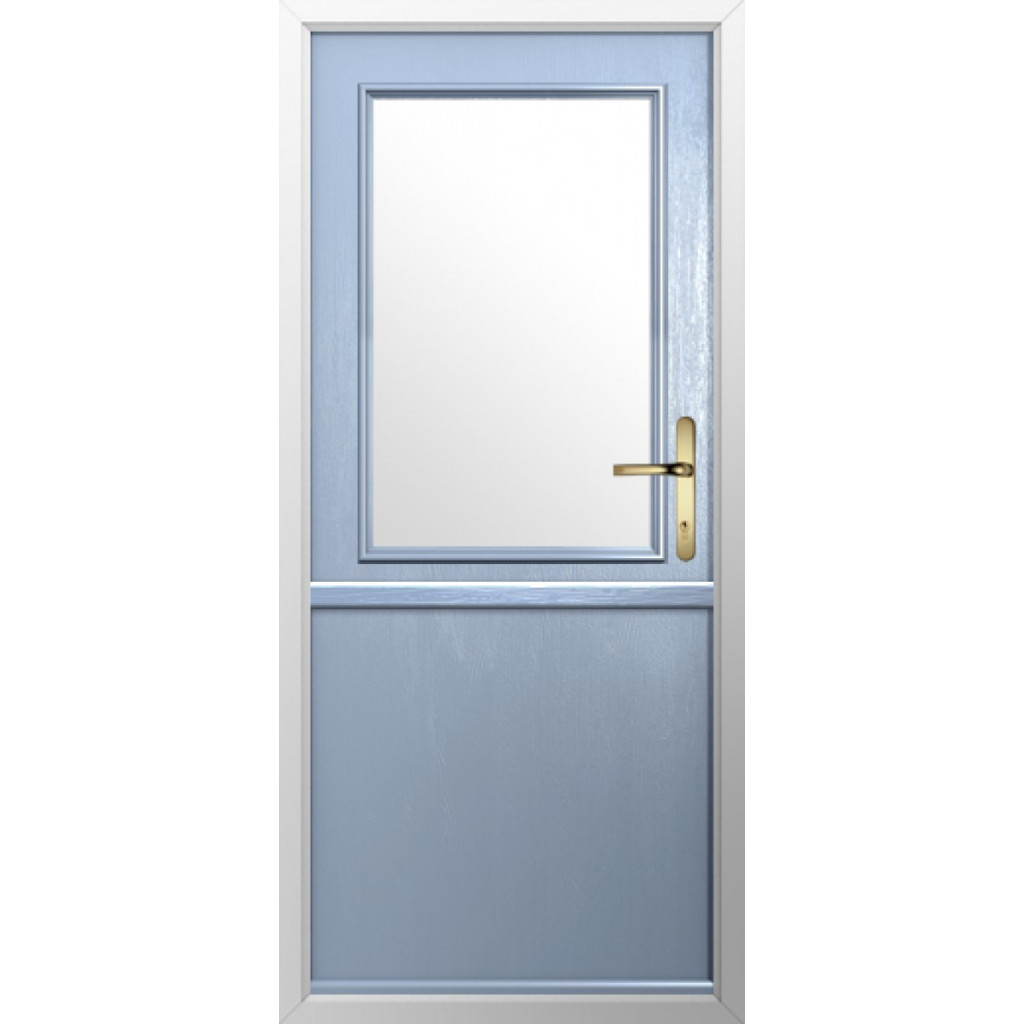 Solidor Flint Beeston Composite Stable Door In Duck Egg Blue Image