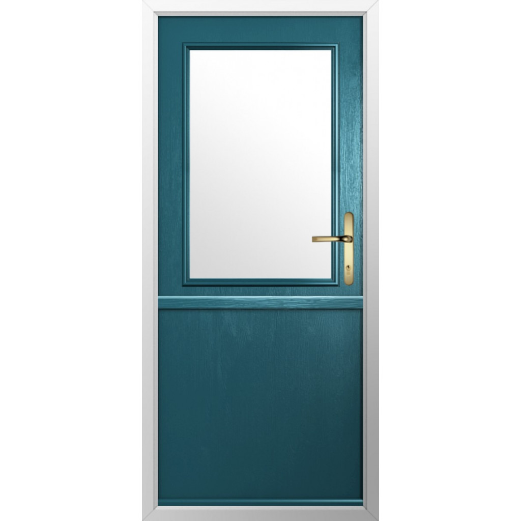 Solidor Flint Beeston Composite Stable Door In Peacock Blue Image