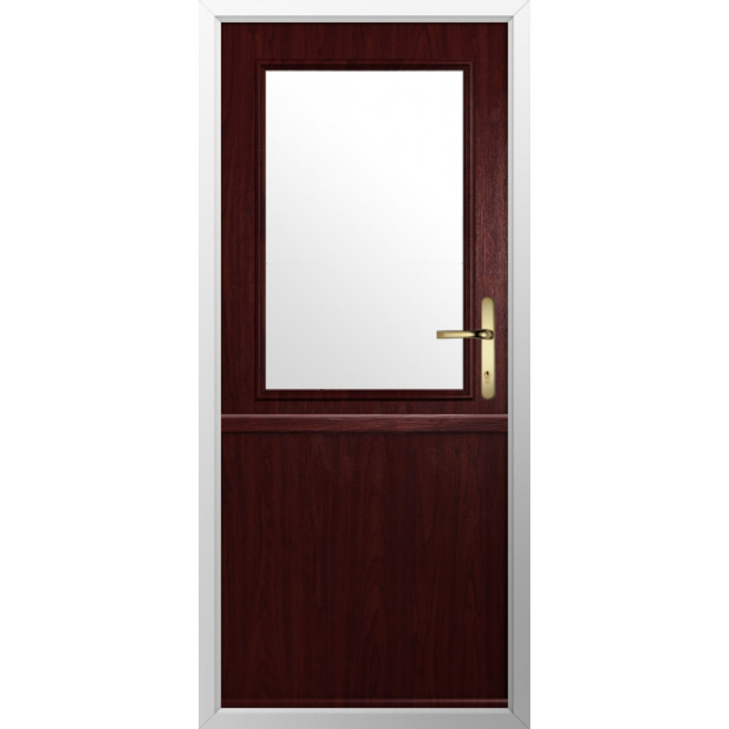 Solidor Flint Beeston Composite Stable Door In Rosewood Image