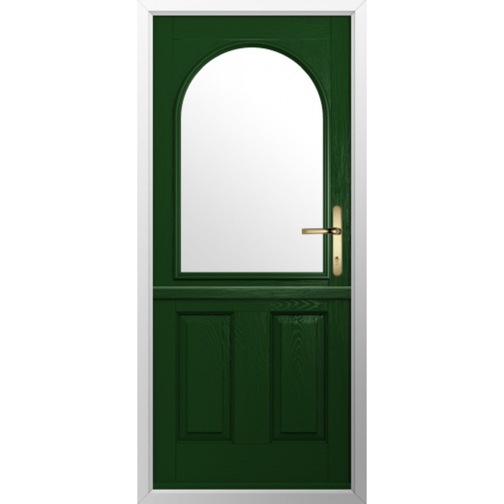 Solidor Stafford 1 Composite Stable Door In Green Image