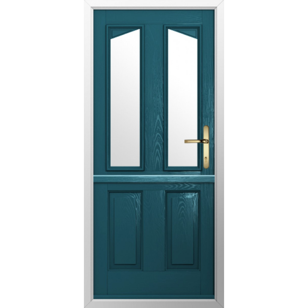 Solidor Harlech 2 Composite Stable Door In Peacock Blue Image