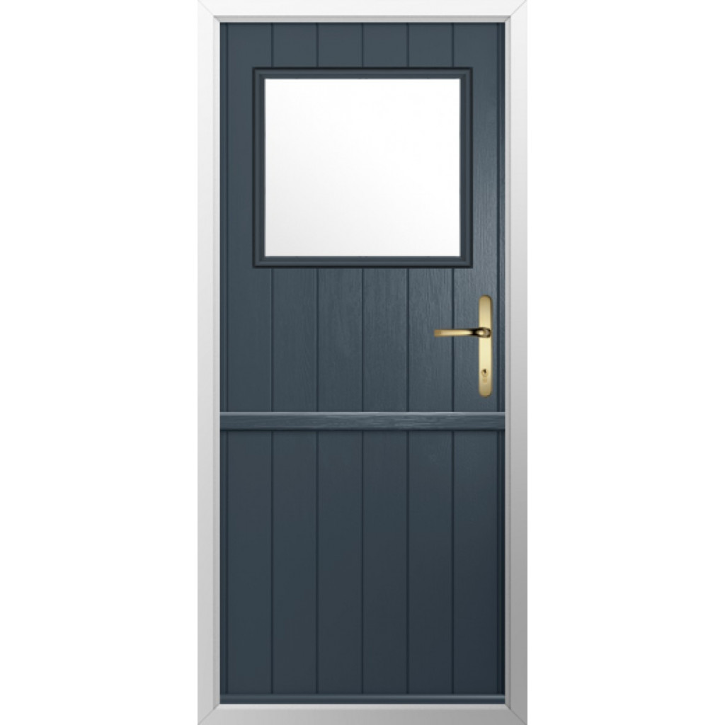 Solidor Trieste Composite Stable Door In Anthracite Grey Image