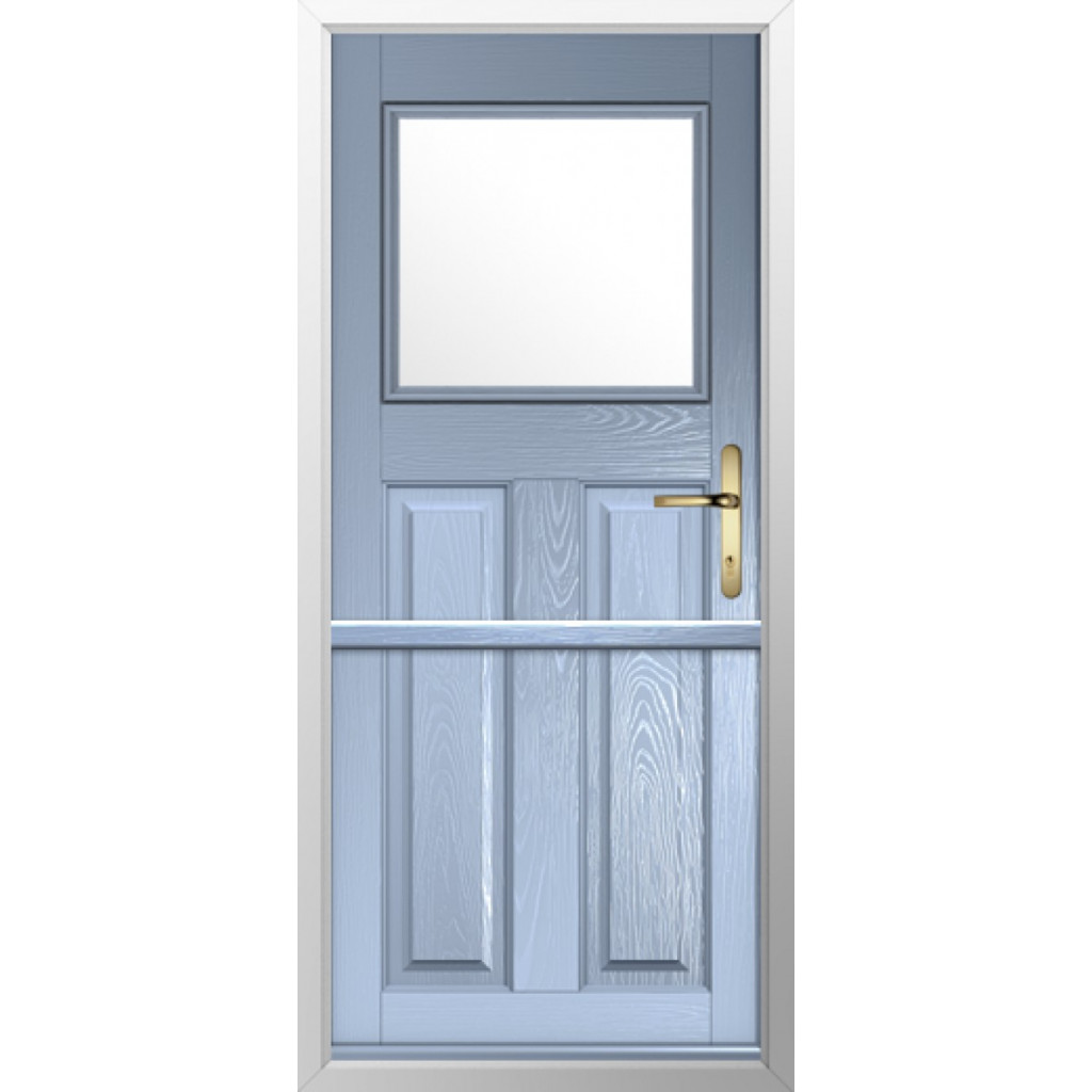 Solidor Sterling Composite Stable Door In Duck Egg Blue Image