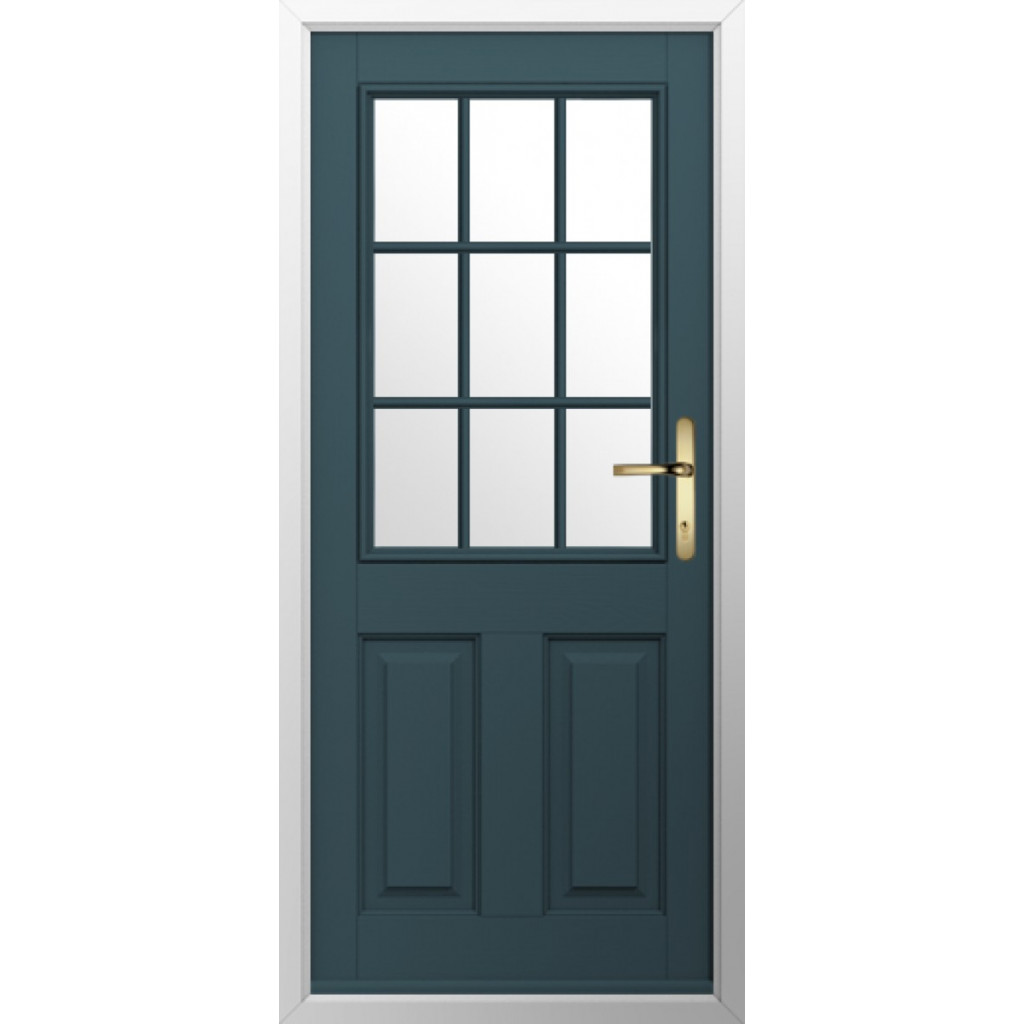 Solidor Beeston GB Composite Traditional Door In Midnight Grey Image