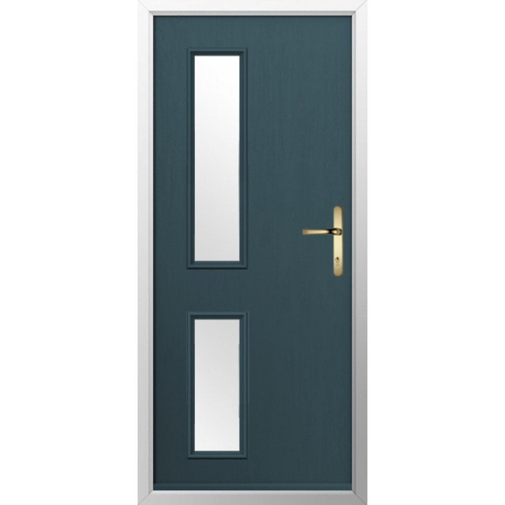 Solidor Garda Composite Contemporary Door In Midnight Grey Image