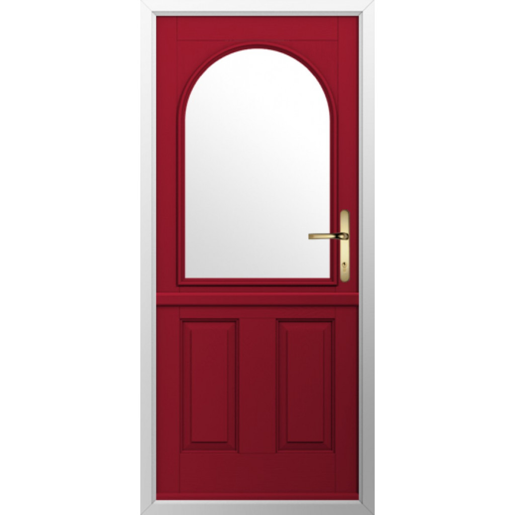 Solidor Stafford 1 Composite Stable Door In Ruby Red Image