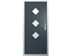 Solidor Flint 3 Composite Traditional Door