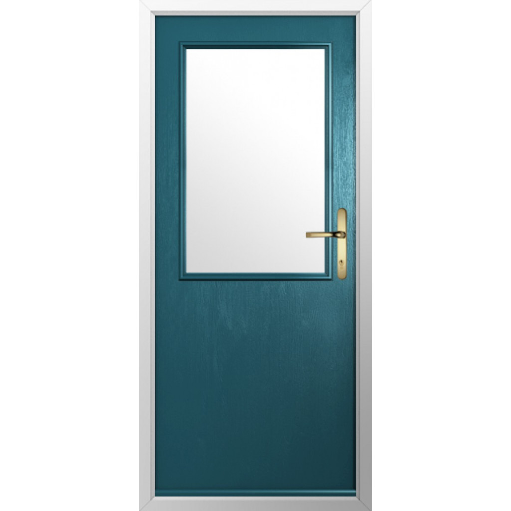 Solidor Flint Beeston Composite Traditional Door In Peacock Blue Image