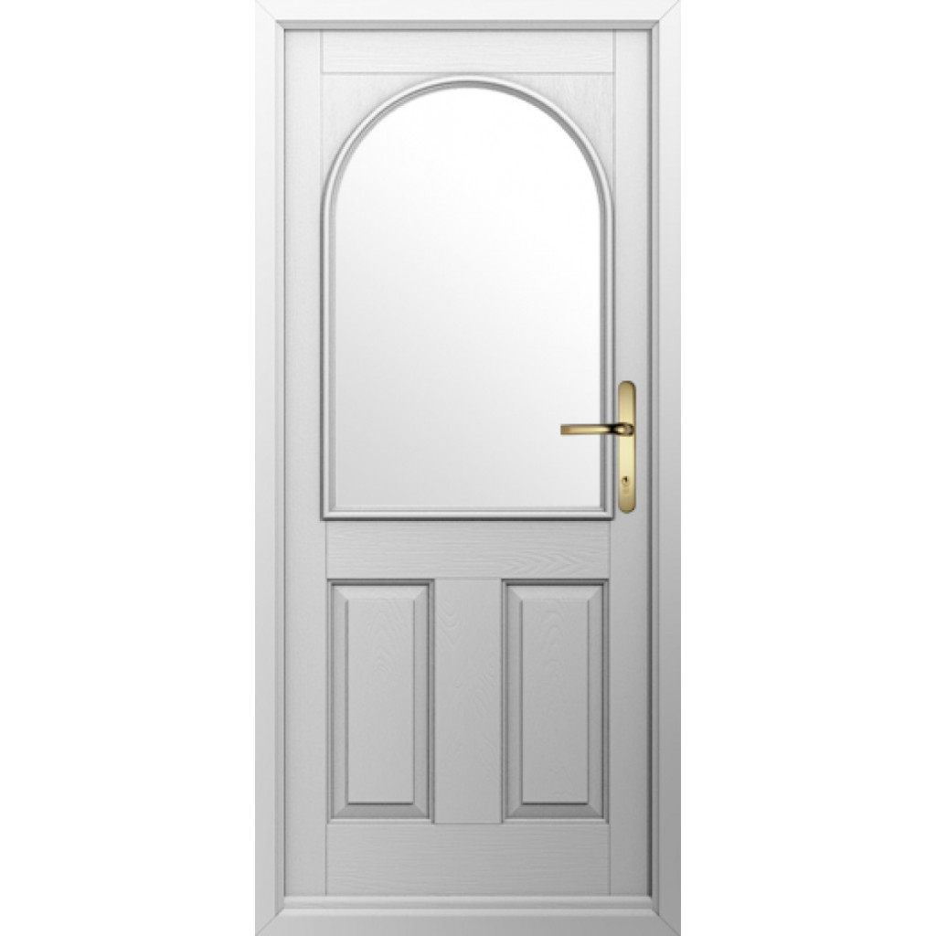 Solidor Stafford 1 Composite Traditional Door In Foiled White Image