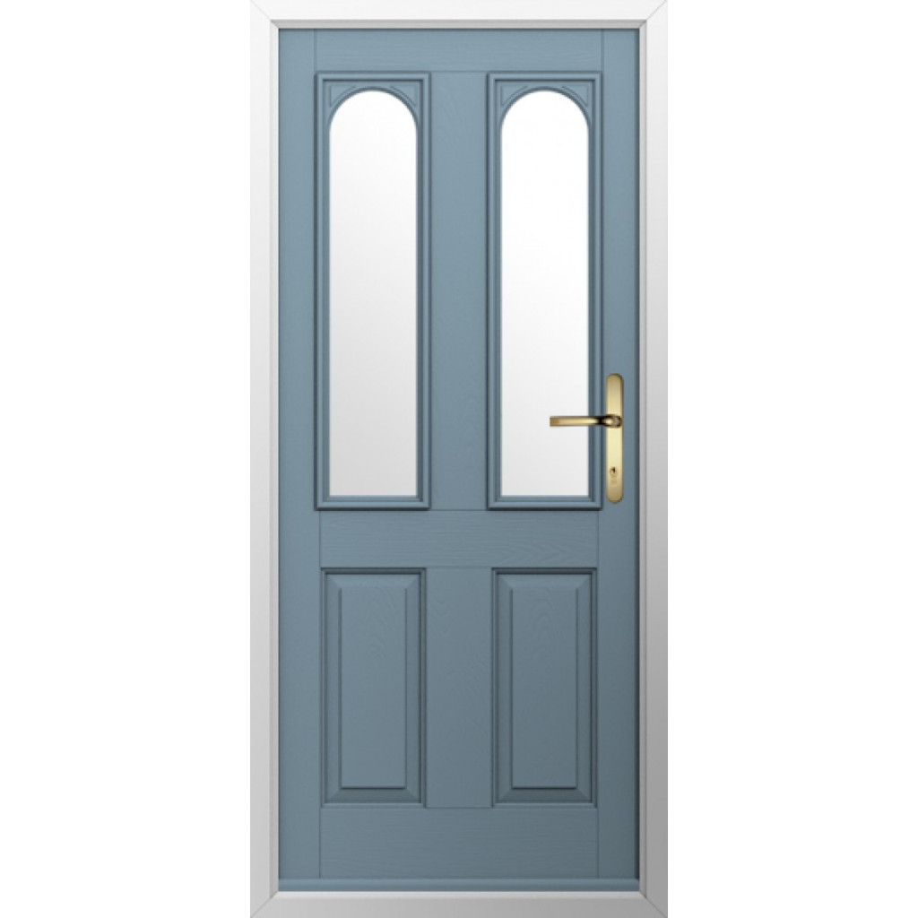 Solidor Nottingham 2 Composite Traditional Door In Twilight Grey Image