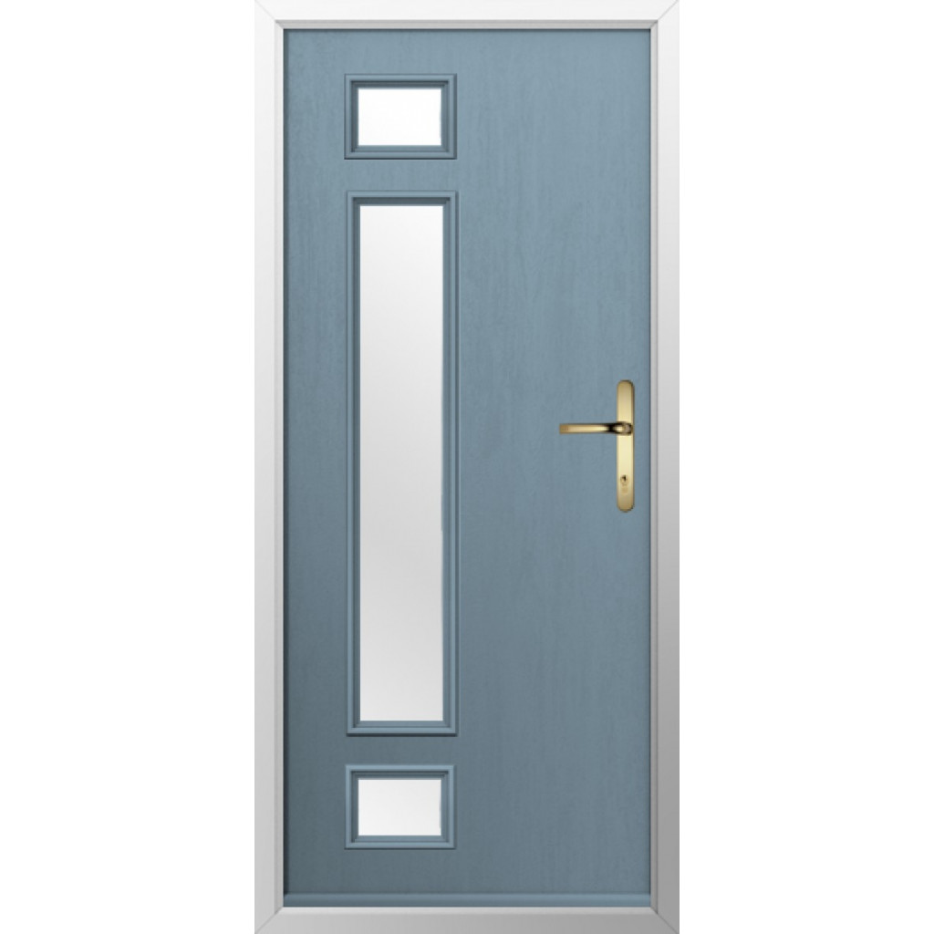 Solidor Rimini Composite Contemporary Door In Twilight Grey Image