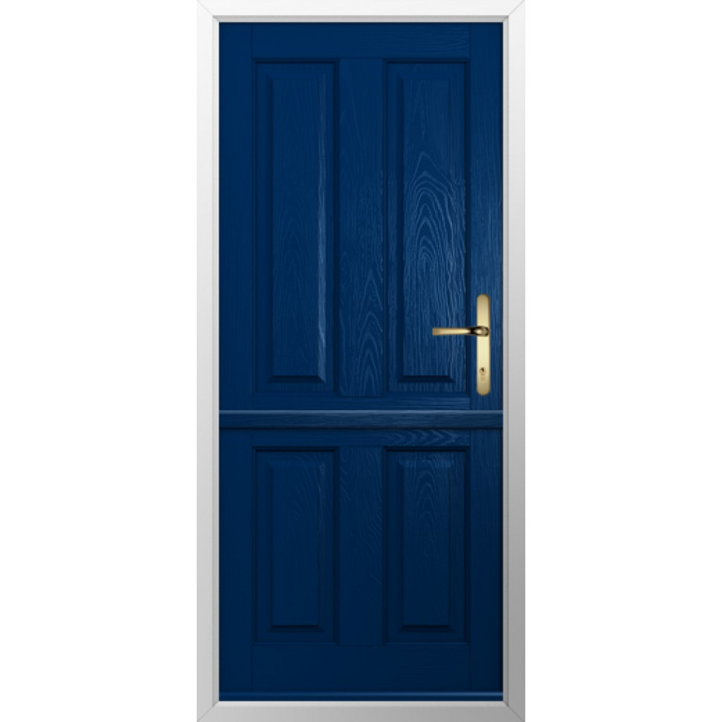 Solidor Ludlow Solid Composite Stable Door In Blue Image