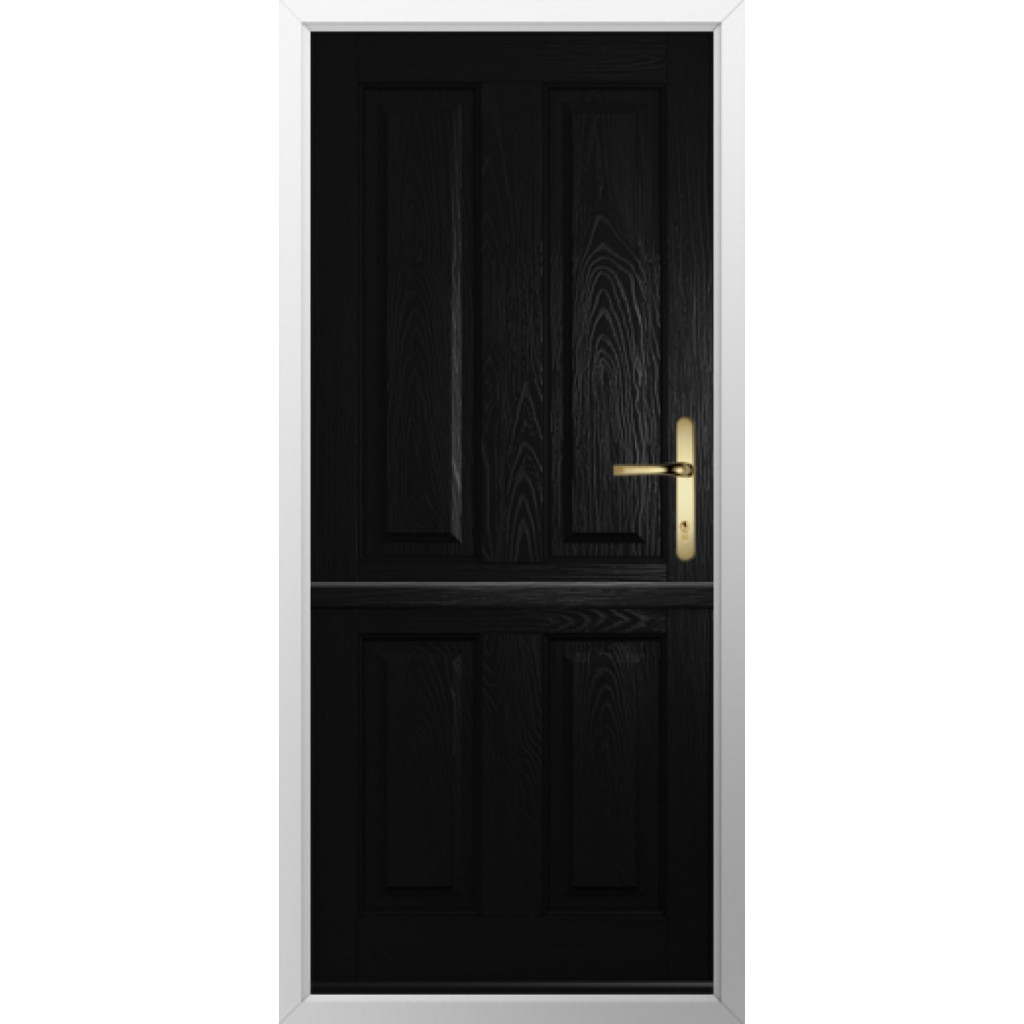 Solidor Ludlow Solid Composite Stable Door In Black Image