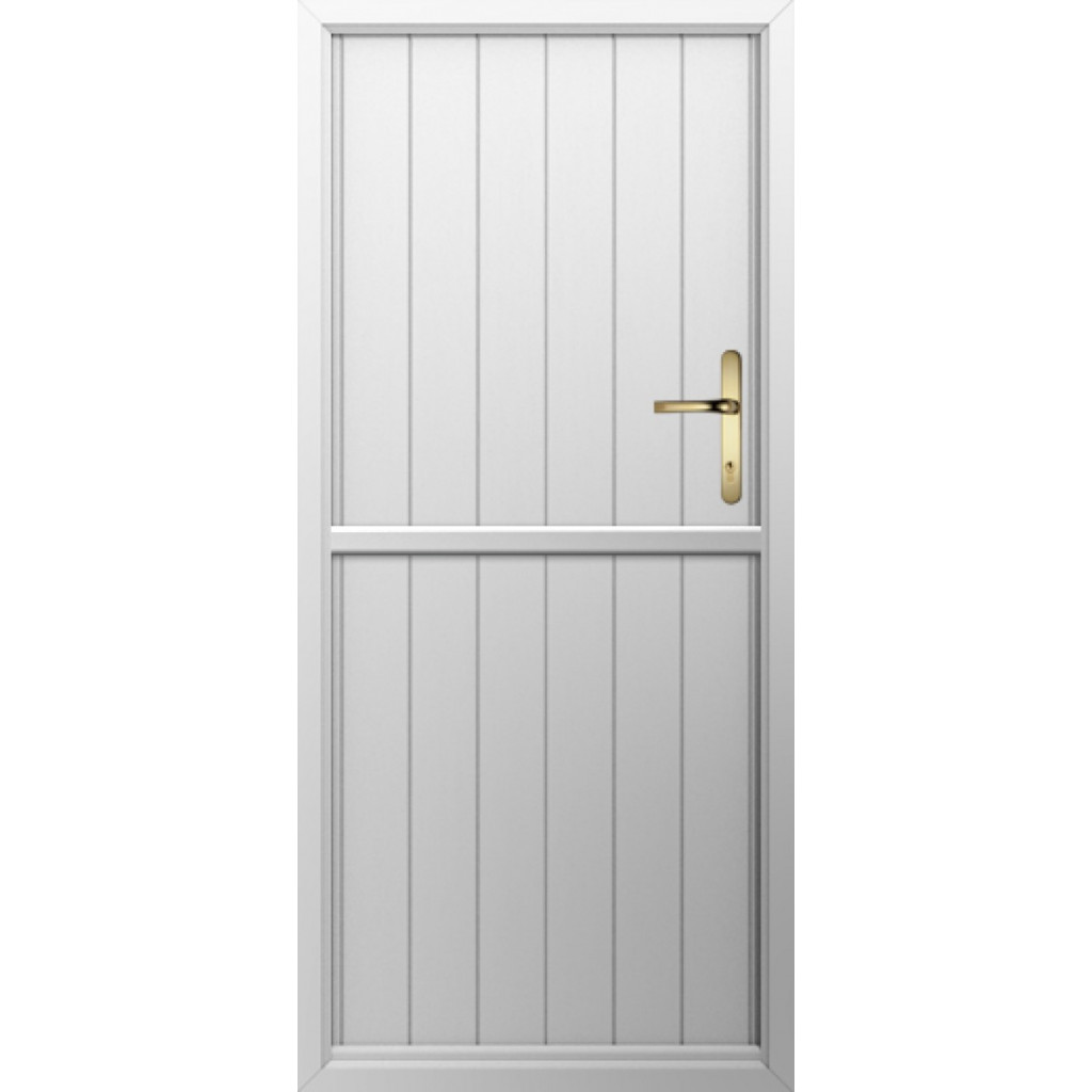 Solidor Flint Solid Composite Stable Door In White Image